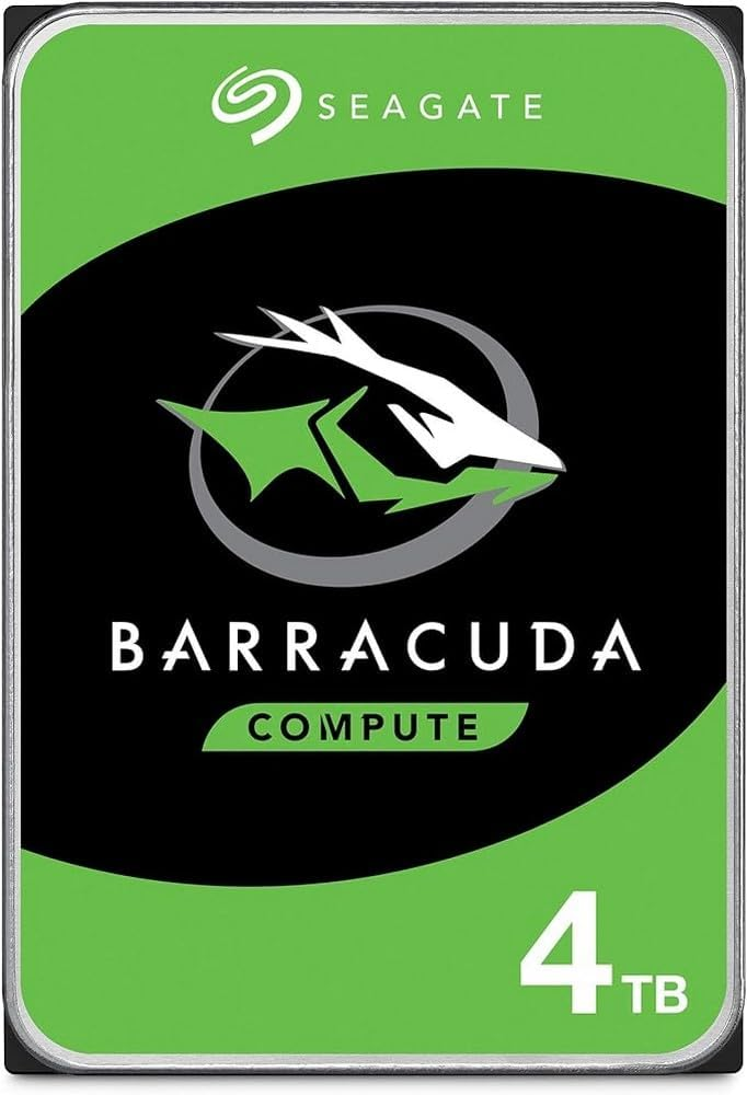 Seagate Barracuda 4TB 5400rpm 256MB 3.5" Desktop HDD (ST4000DM004)