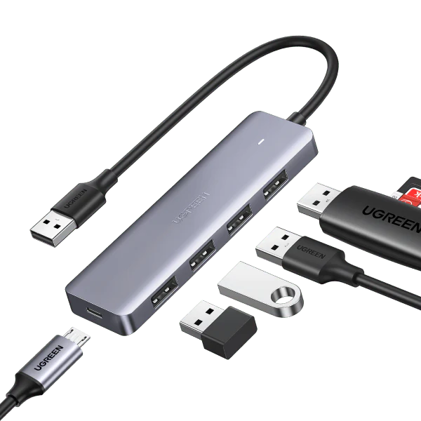 UGreen CM219 USB 3.0 4 Port HUB 集線器