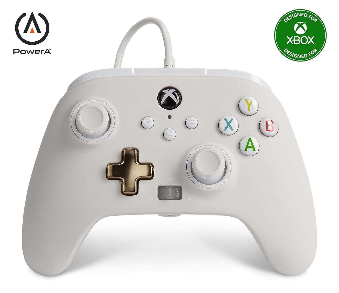 POWERA Enhanced Xbox Series X|S 有線遊戲手掣 - Mist 迷霧灰