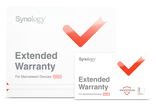 Synology 2 Years Warranty Extension EW201 For Mainstream Devices (請詳閱說明)