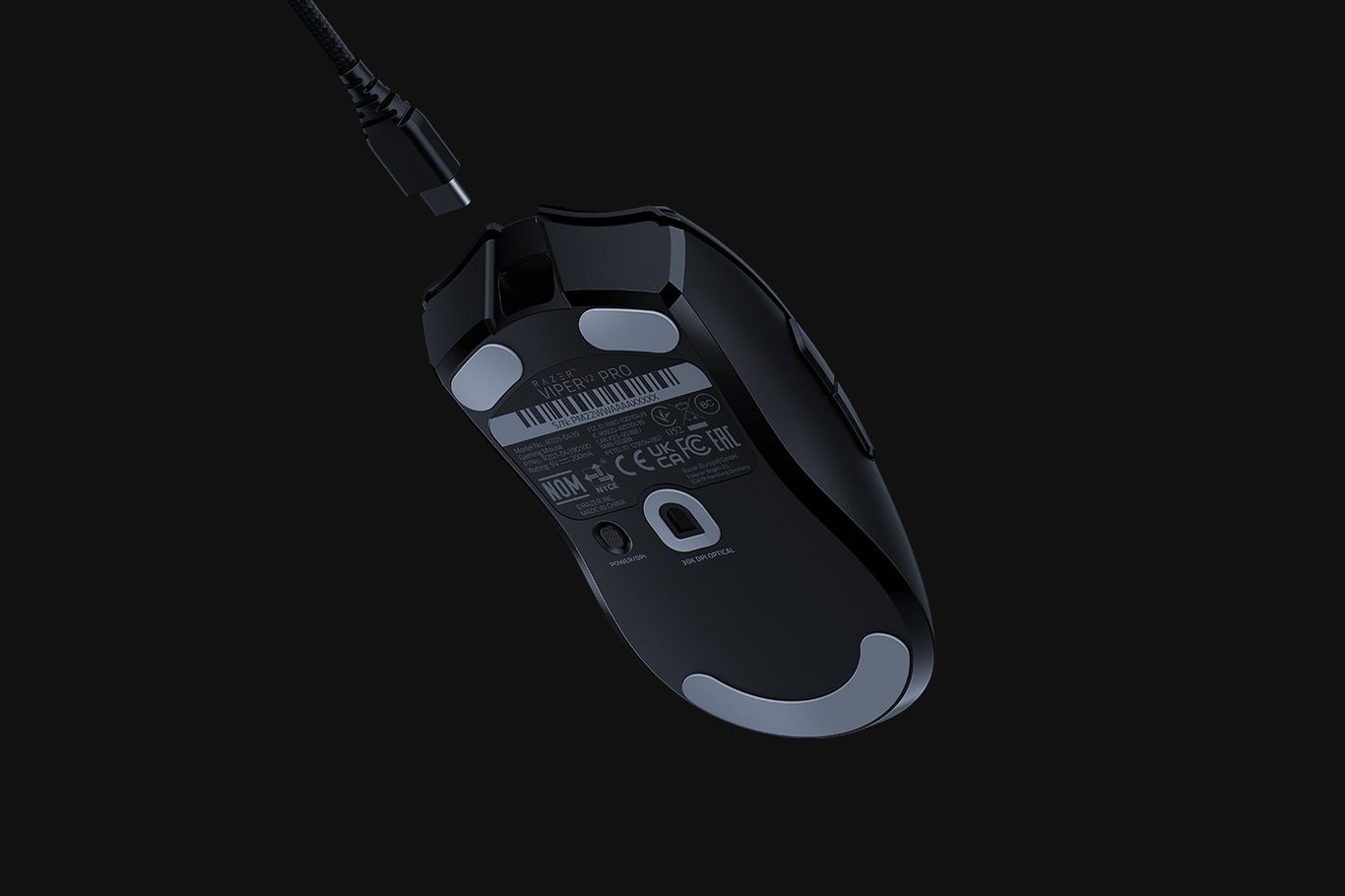 Razer Viper V2 Pro 無線遊戲滑鼠 - 黑色