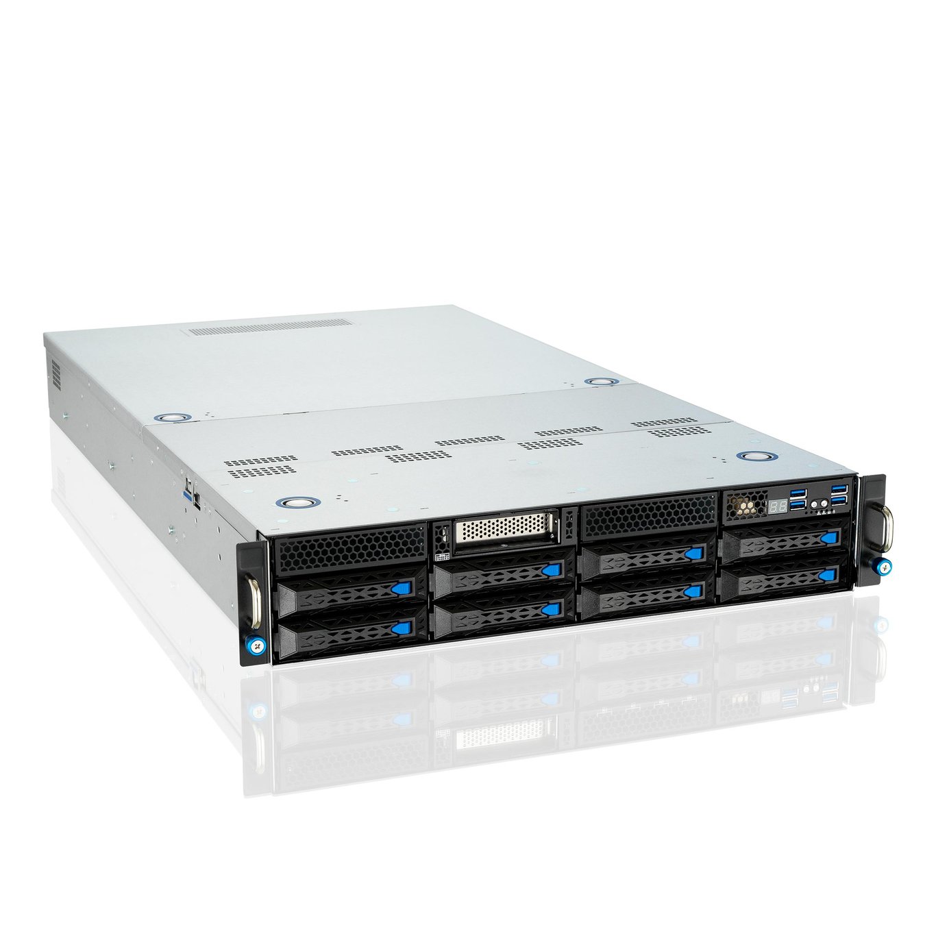 ASUS 華碩 2U Server ESC4000 E10 伺服器 (Intel Xeon Gold 5317 *2/64G*4/960GB SSD*2//RAIL KIT/3Y OSS)