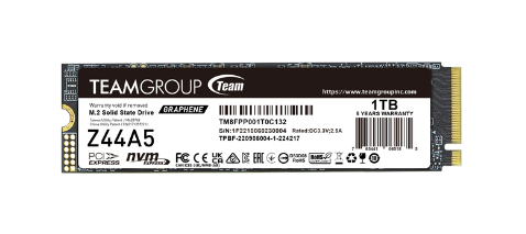 [1TB] Team Z44A5 1TB 3D TLC M.2 NVMe PCIe 4.0 x4 SSD