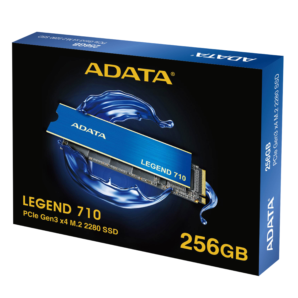 【256GB】ADATA Legend 710 256GB QLC M.2 NVMe PCIe 3.0 x4 SSD