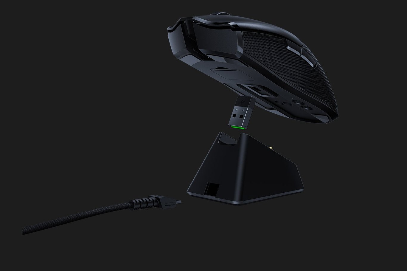 Razer Viper Ultimate with Charging Dock 無線遊戲滑鼠 (連充電座) - 黑色