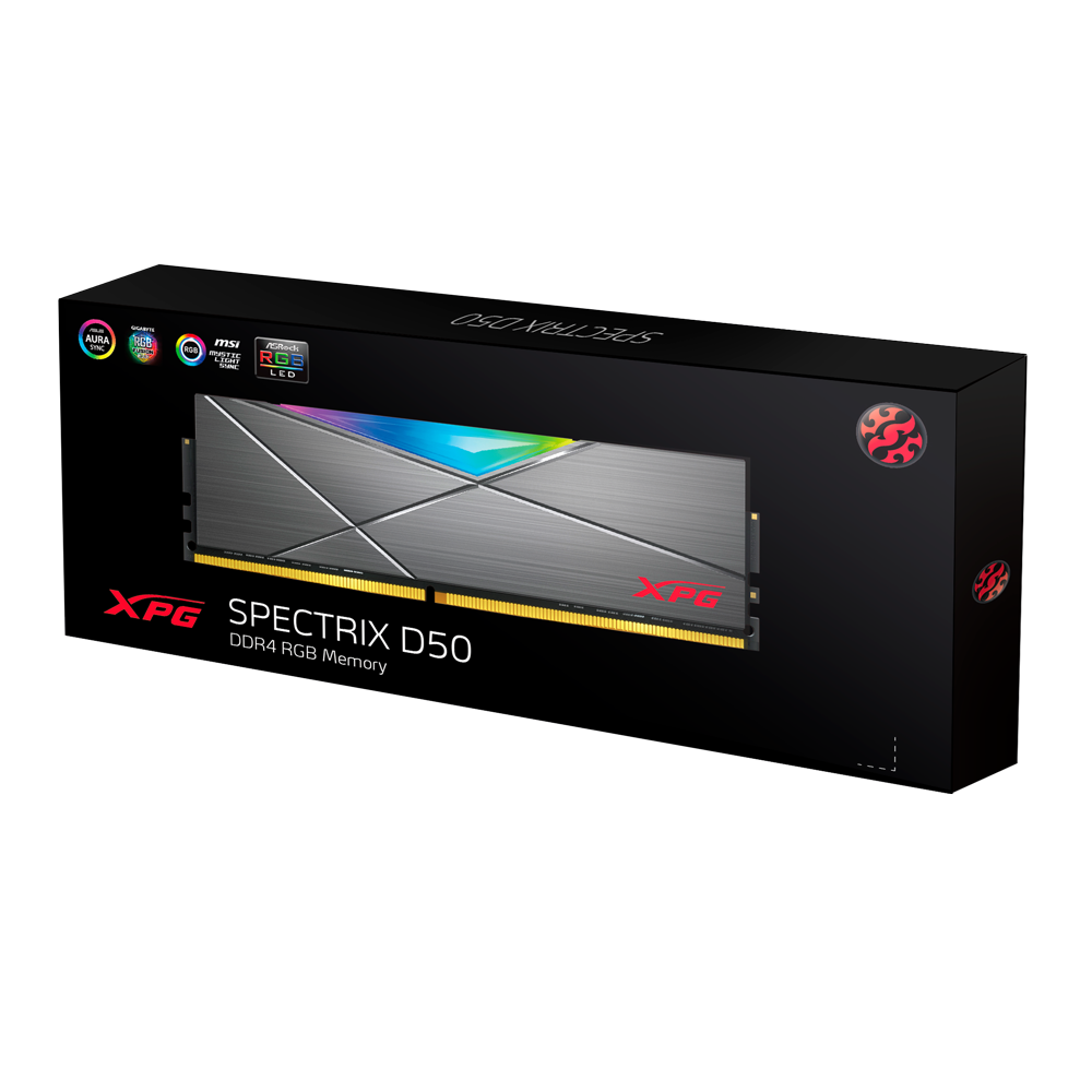 ADATA XPG SPECTRIX D50 32GB (2x16GB) DDR4 3200MHz RGB - Black