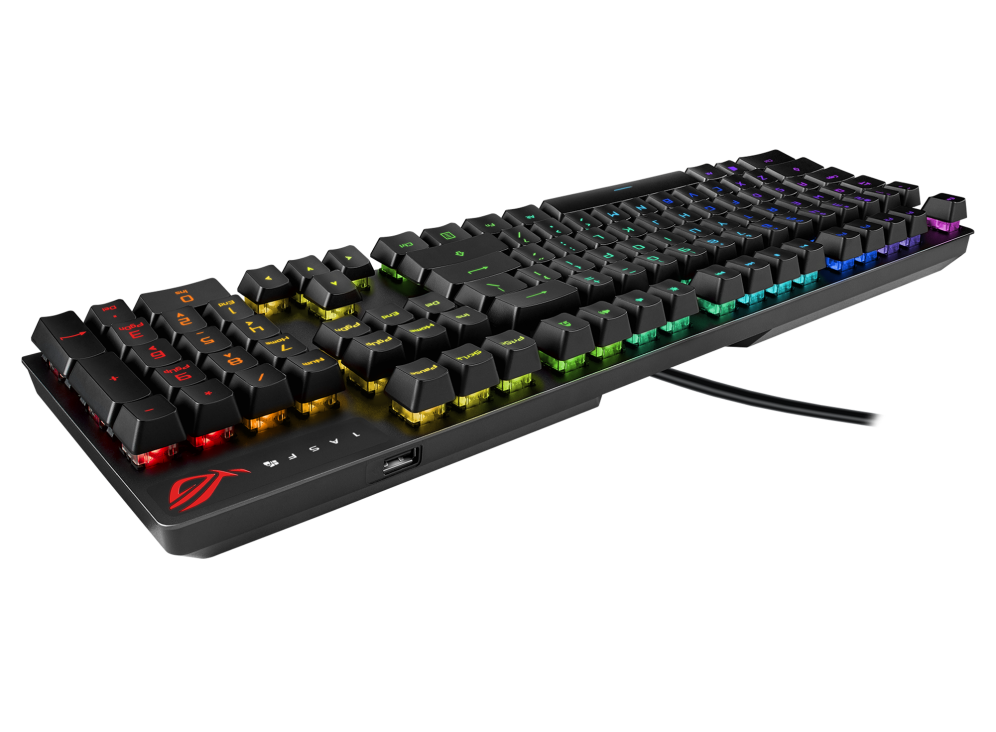 ASUS 華碩 ROG Strix Scope RX 104Keys 電競遊戲鍵盤 (RX 紅軸 英文)