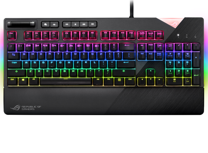 ASUS 華碩 ROG Strix Flare 104Keys 機械式遊戲鍵盤 (Cherry MX 青軸 中文)