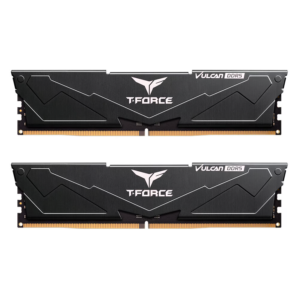Team T-Force Vulcan 64GB (32GB x2) DDR5 6000MHz (FLBD564G6000HC38ADC01) - Black