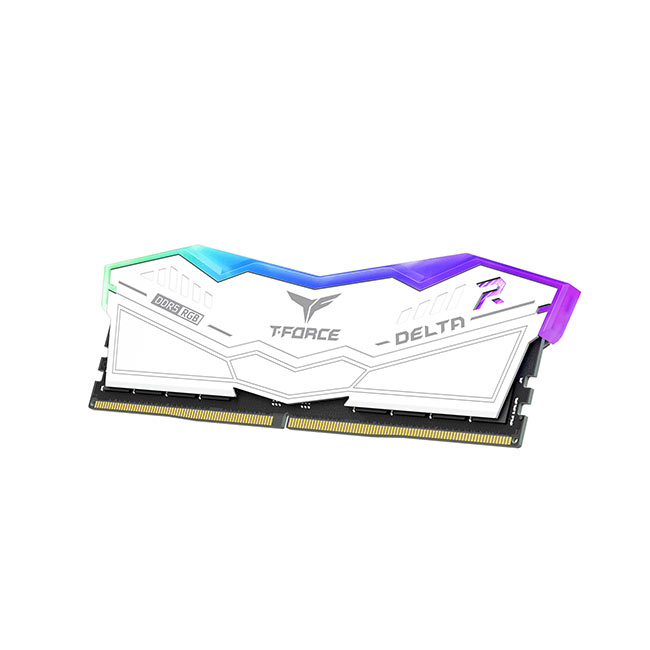Team T-Force Delta RGB 32GB (16GB x2) DDR5 6000MHz - White 白色 (FF4D532G6000HC38ADC01)