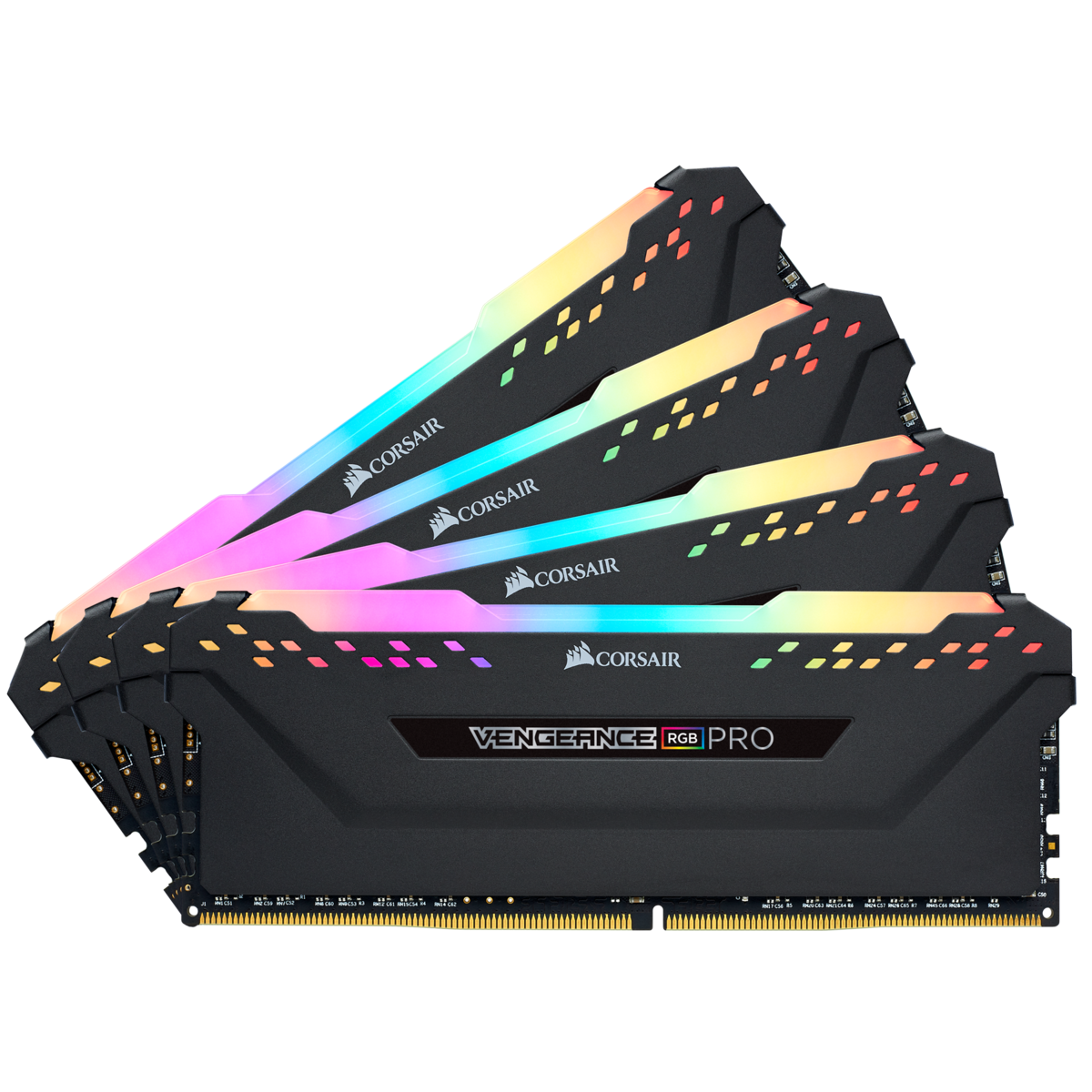 Corsair VENGEANCE RGB PRO 64GB (16GB x4) DDR4 3600MHz (CMW64GX4M4D3600C18)