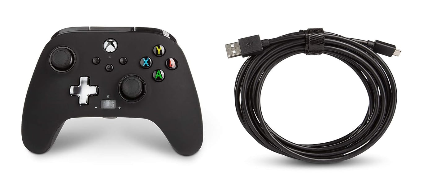 POWERA Enhanced Xbox Series X|S 有線遊戲手掣 - Black 黑色