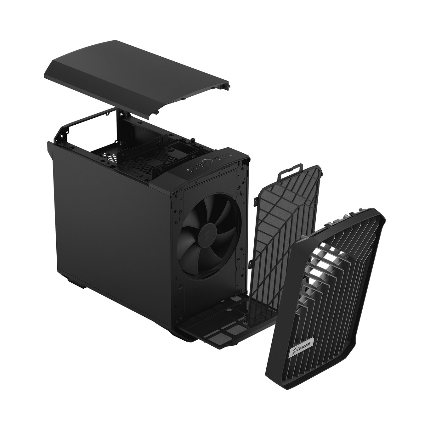 Fractal Design Torrent Nano Mini-ITX 機箱 - Black 黑色