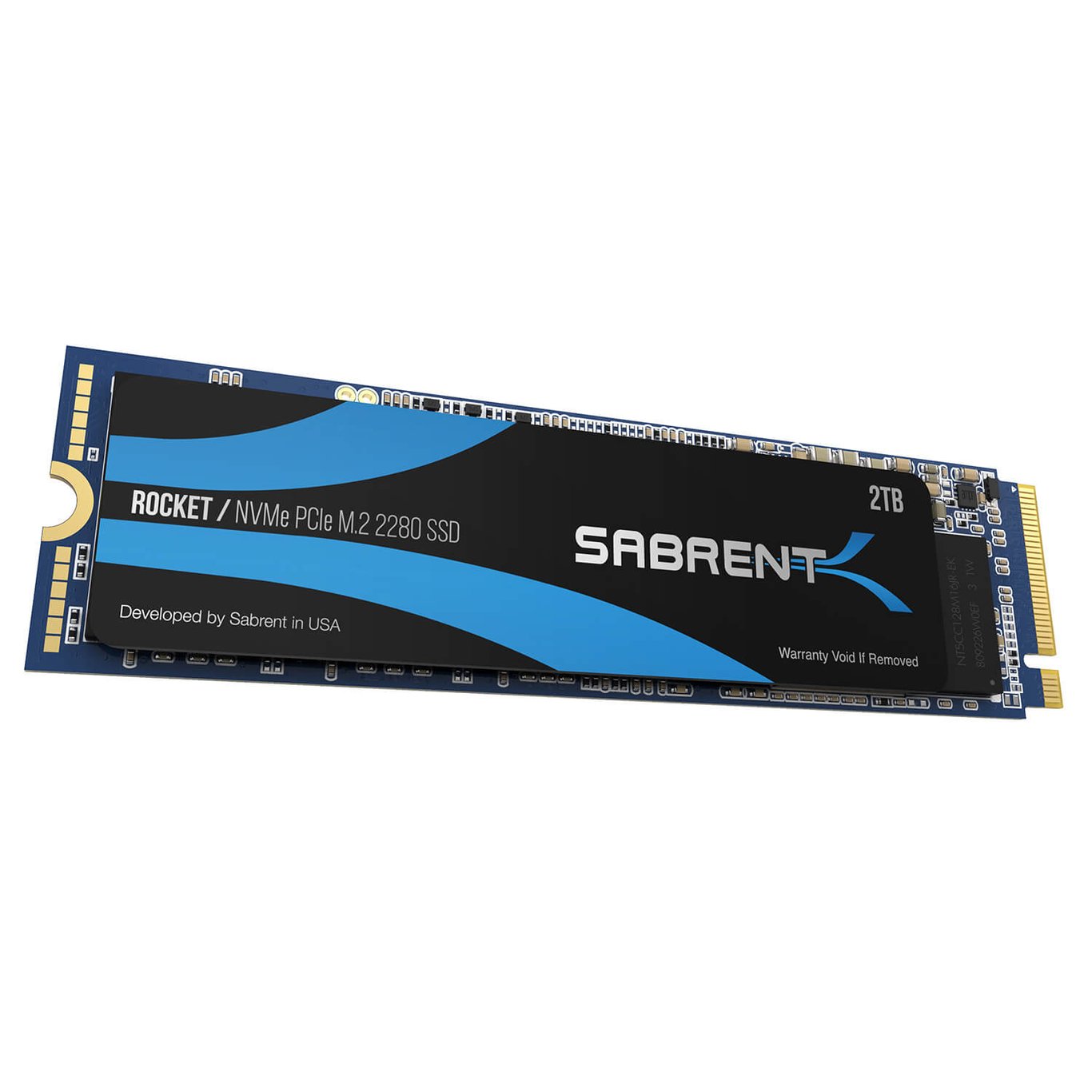 Sabrent ROCKET 2TB TLC NVMe PCIe 3.0 x4 M.2 2280 SSD