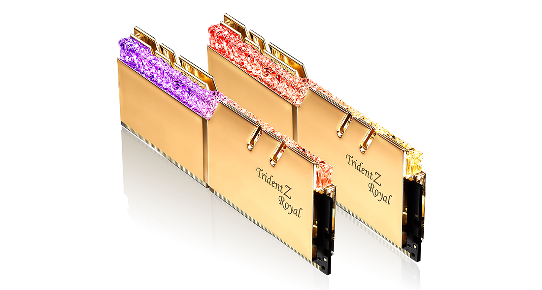 G.Skill Trident Z Royal Gold DDR4 4000 MHz 32GB (16GB x 2) (F4-4000C14D-32GTRG)