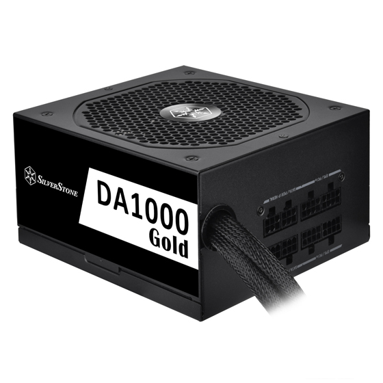 [8月優惠] [砌機減$100] SilverStone 銀欣 DA1000 1000W 80Plus Gold 金牌 半模組 火牛 (5年保)  (送PCIe 5.0 12VHPWR Cable)
