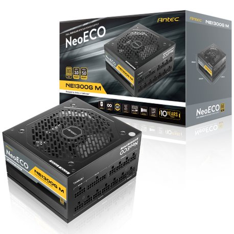 Antec NeoECO Gold Modular ATX3.0 1300W 80Plus Gold 金牌 火牛 (10年保)