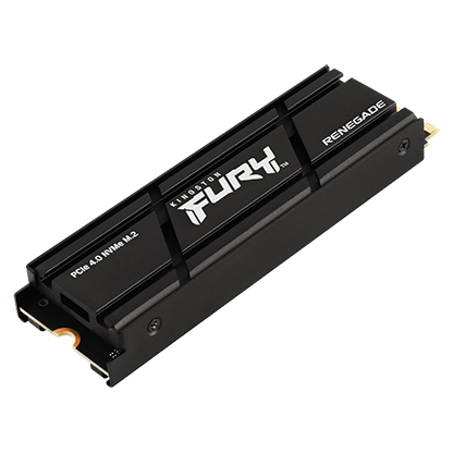 Kingston Fury Renegade 2TB 3D TLC M.2 NVMe PCIe 4.0 x4 SSD - w/ Heatsink -1