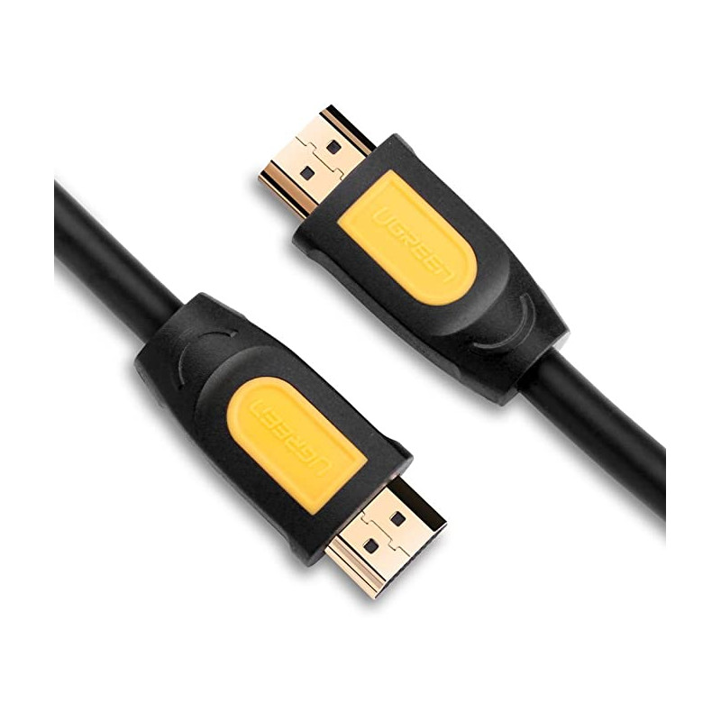 UGreen HD101-E HDMI 4K/3D 高清連接線 - 圓線 Yellow - 1.5M