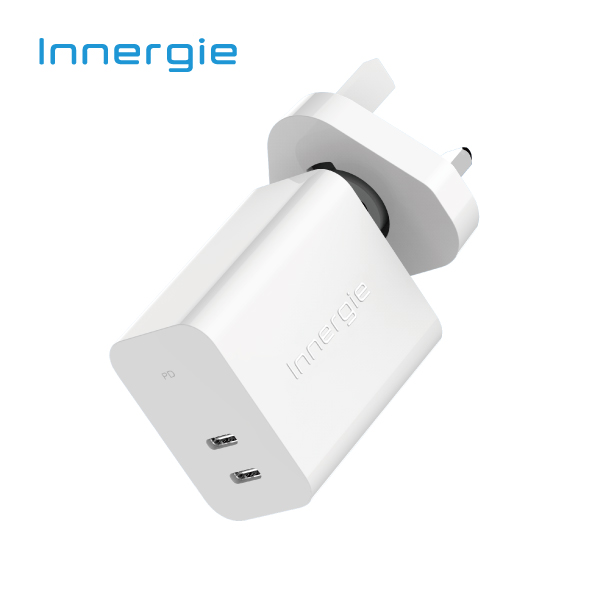 Innergie C6 DUO 63W 雙孔 USB-C 萬用充電器