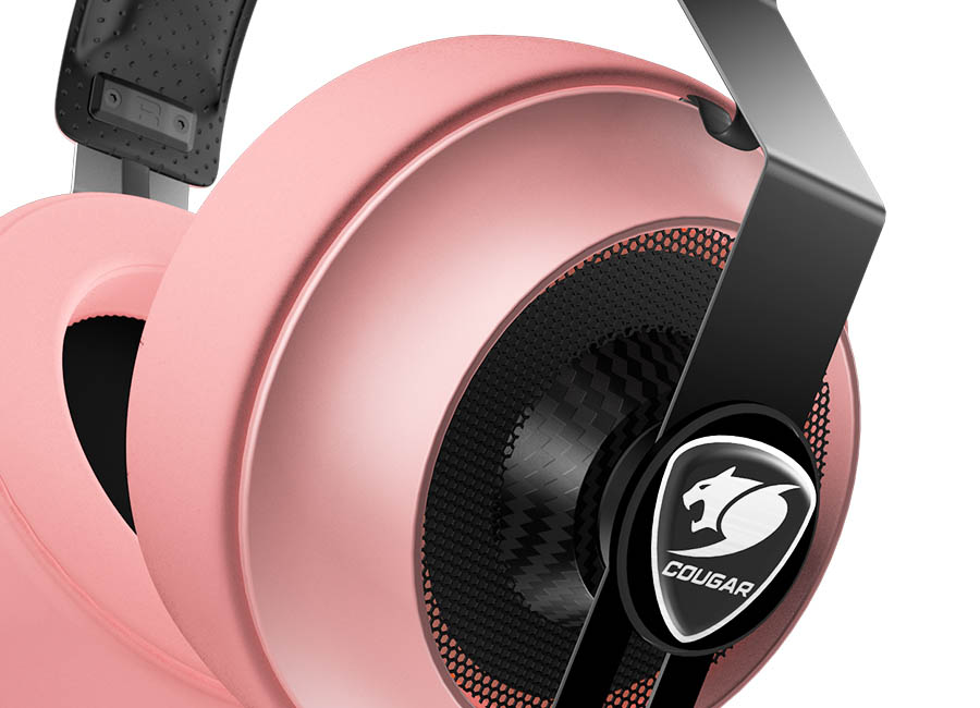 Cougar Phontum Essential PINK Headset 電競遊戲耳機 (粉紅色)