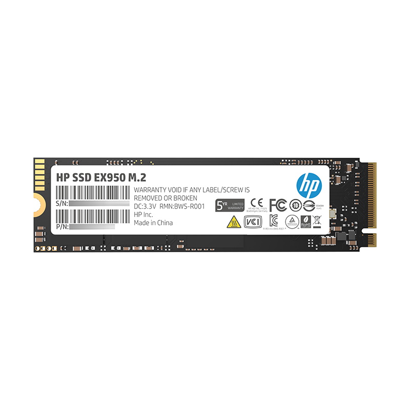 HP EX950 2TB TLC NVMe PCIe 3.0 x4 M.2 2280 SSD
