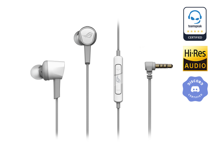 ASUS 華碩 ROG Cetra II Core Moonlight White (3.5mm) 入耳式耳機