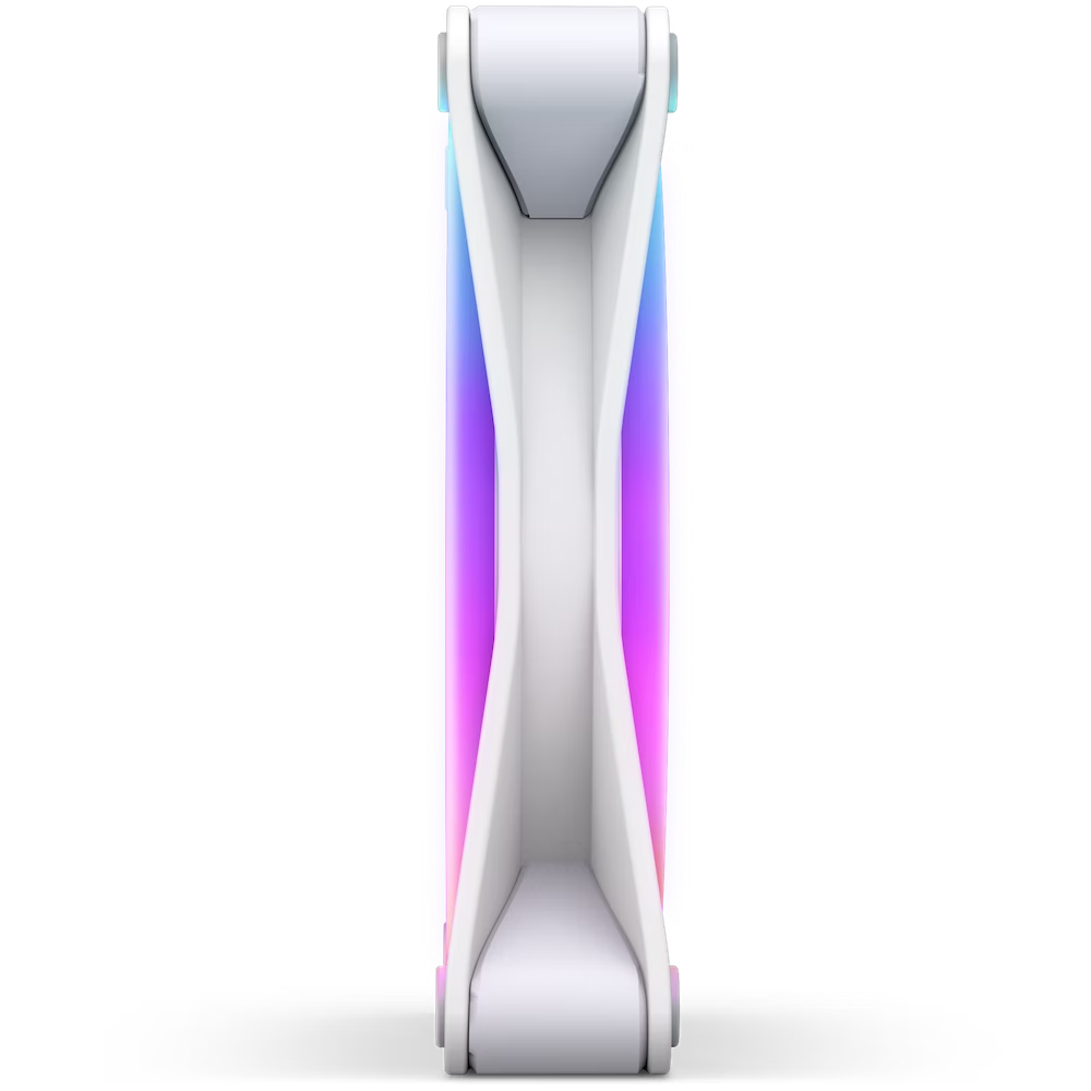 NZXT F140 RGB DUO 140mm 風扇 - White 白色 (Single Pack 單件裝)