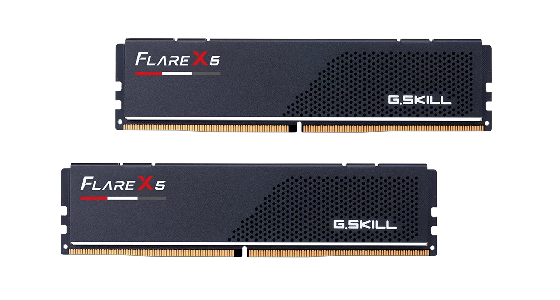 G.Skill Flare X5 DDR5 5600MHz 32GB (16GB x 2)(F5-5600J3036D16GX2-FX5) - AMD EXPO