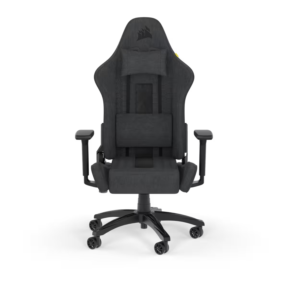 Corsair TC100 RELAXED 人體工學高背電競椅 – Soft Fabric – Black & Grey 黑灰色