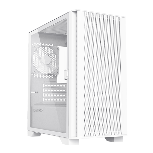 [不支援水冷] MONTECH AIR 100 LITE Micro-ATX 機箱 - White 白色 