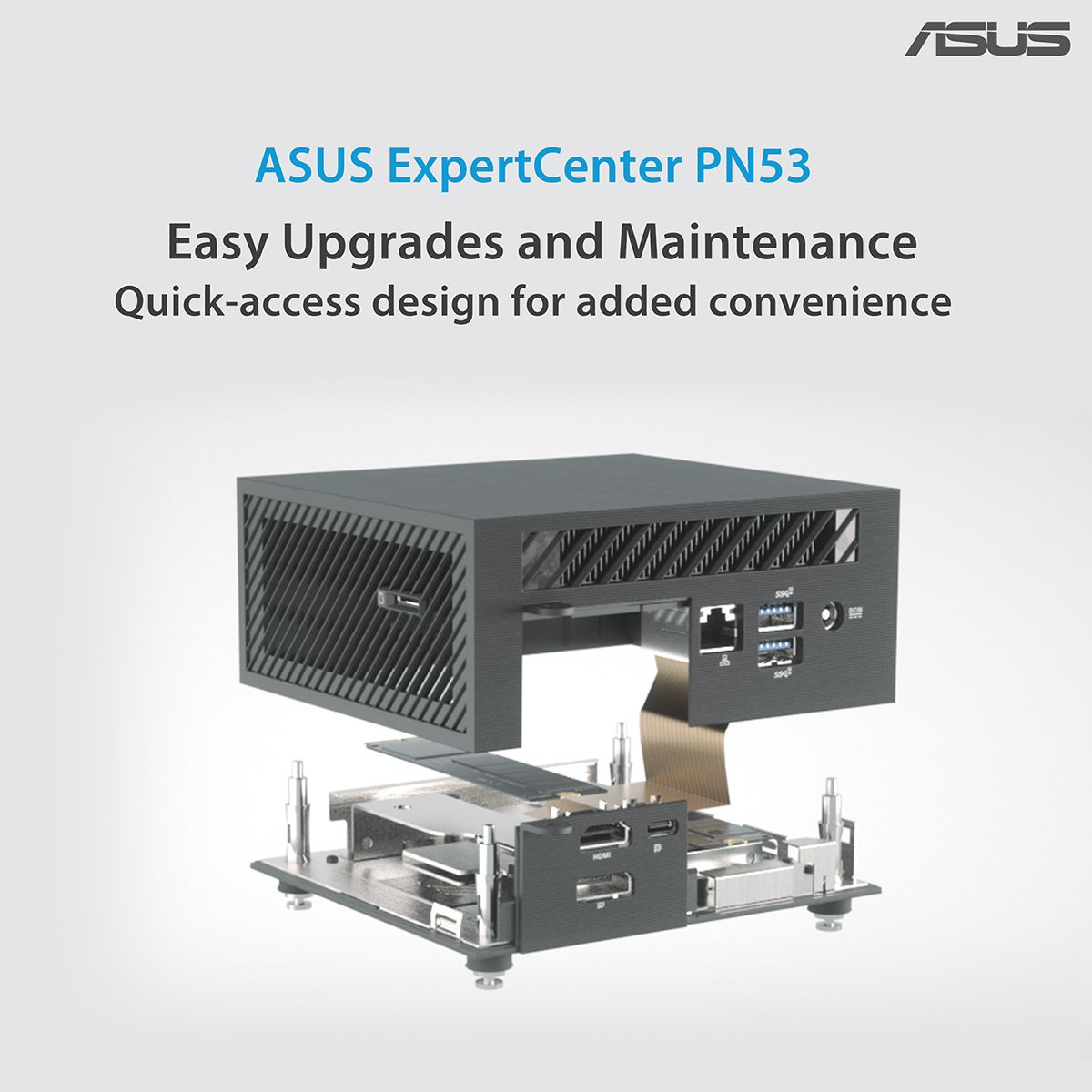 ASUS  PN53 Mini PC   (AMD Ryzen 7535HSRadeon 660M32GB DDR5 RAM1TB SSDWindows 11 Home)-2