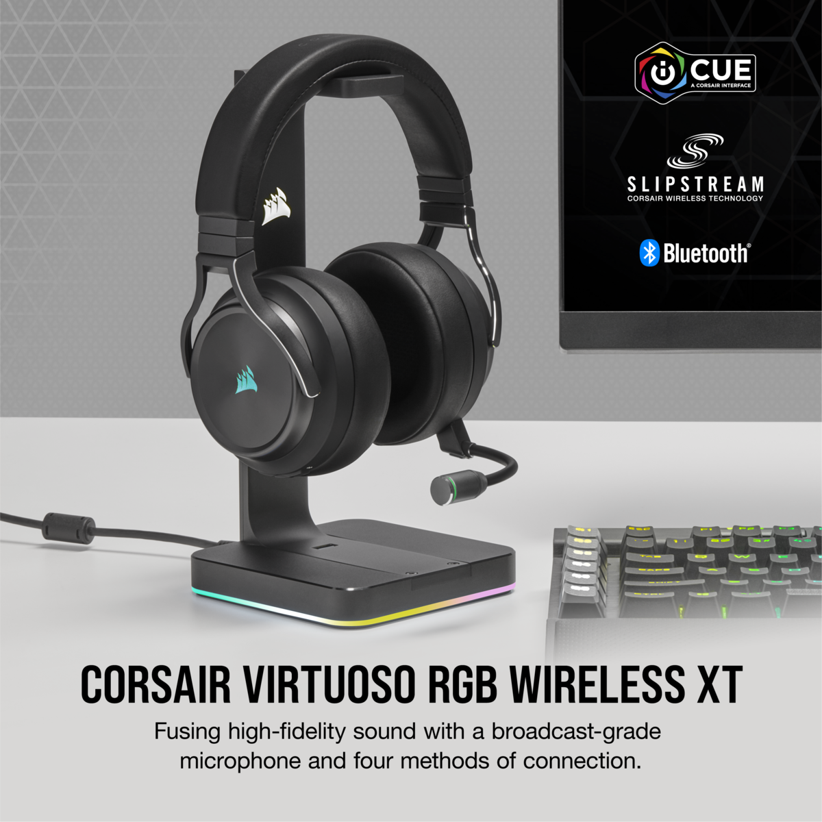 Corsair Virtuoso Wireless Gaming RGB Headset XT  (Charcoal)-1