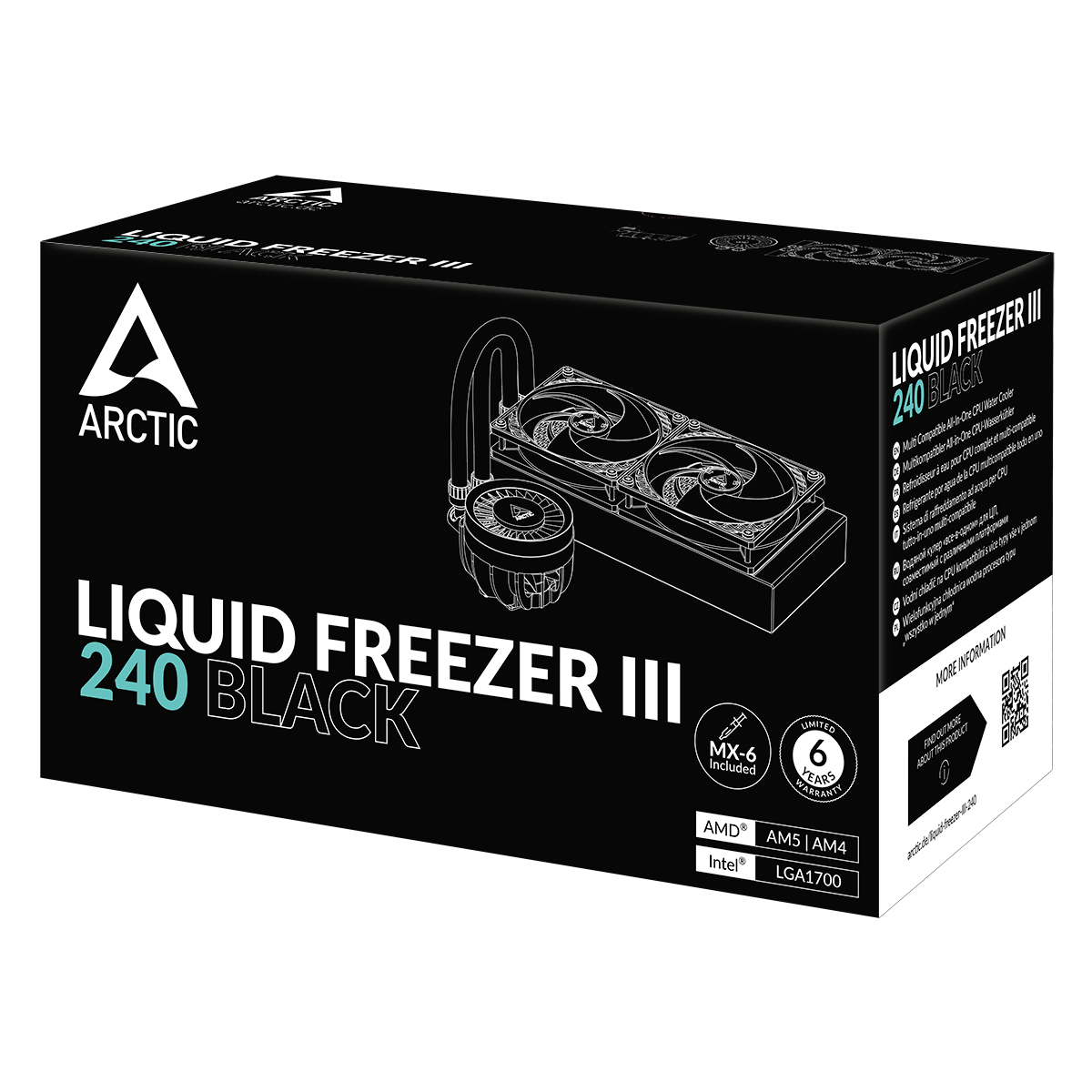 ARCTIC Liquid Freezer III 240 240mm 水冷散熱器