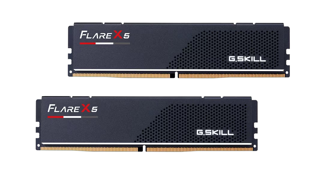 G.Skill Flare X5 DDR5 5200MHz 48GB (24GB x 2) - AMD EXPO (F5-5200J4040A24GX2-FX5) 