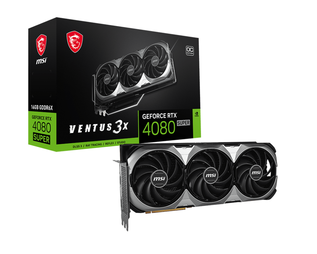 MSI VENTUS 3X GeForce RTX 4080 SUPER 16G OC 