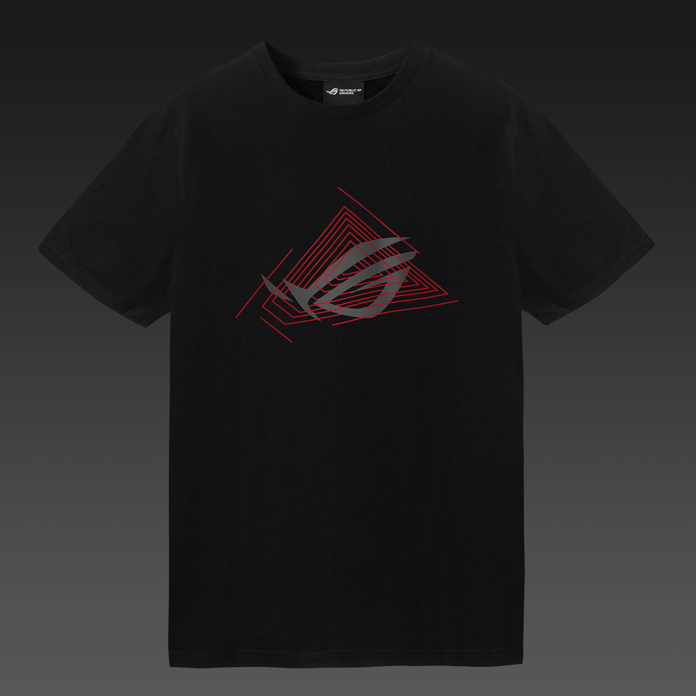 ASUS 華碩 ROG Triangle T-Shirt CT2003 - 黑色 (M/L/XL)