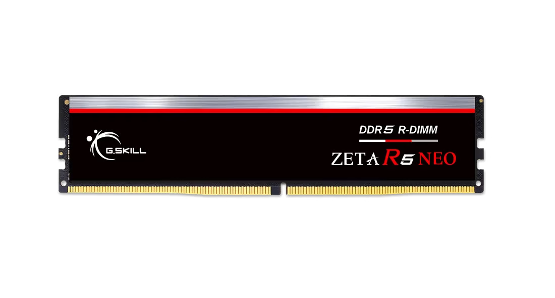 G.Skill Zeta R5 Neo DDR5 6400 MHz 192GB (4x48GB) (F5-6400R3239G48GQ4-ZR5NK) - AMD EXPO + ECC