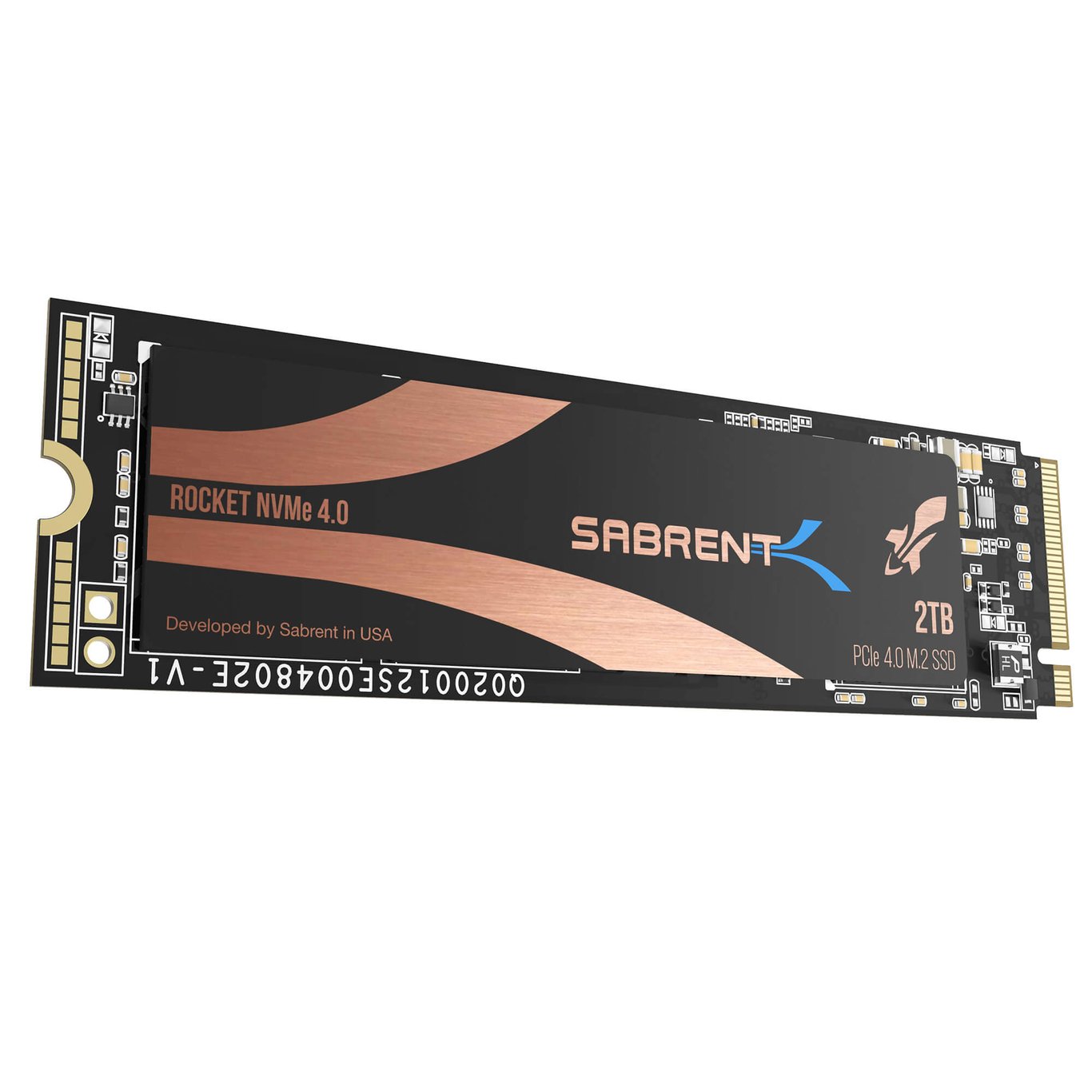 Sabrent ROCKET 4 2TB TLC NVMe PCIe 4.0 x4 M.2 2280 SSD