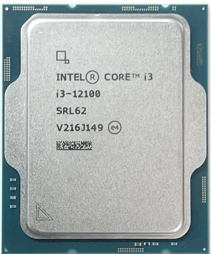 Intel Core i3-12100 4核8線程 Tray 