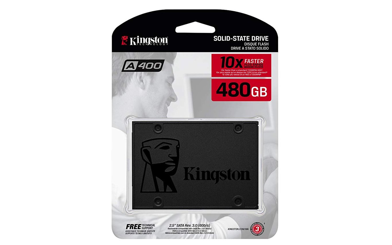 Kingston A400 480GB 2D TLC SATA III SSD