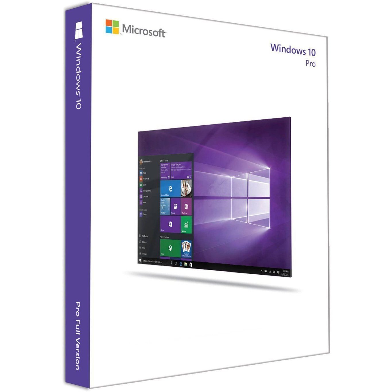 Microsoft 微軟 Windows 10 Pro 專業版 英文 Box