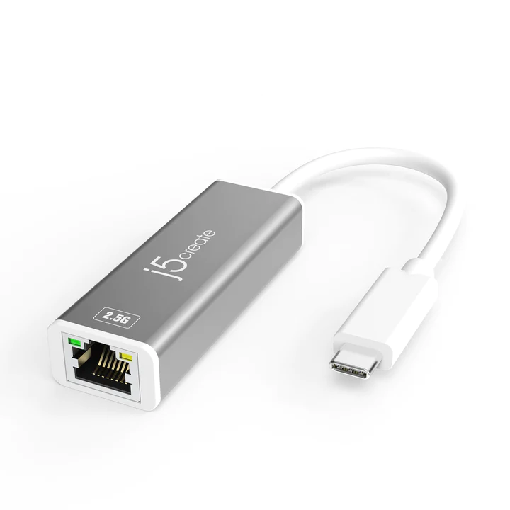 j5create JCE145 USB-C to 2.5G超高速外接網路卡