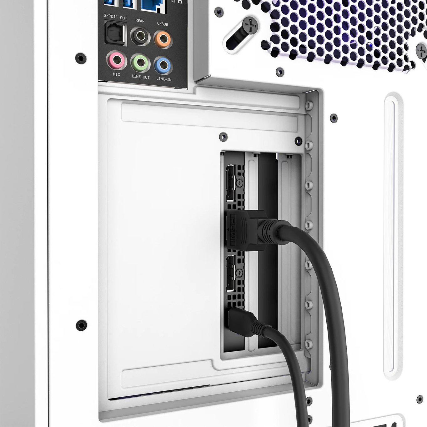 NZXT Vertical GPU Mounting Kit (PCIe 4.0 Riser cable) -   ()-5