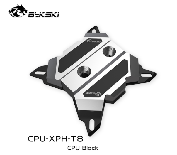 Bykski CPU-XPH-T8 全金屬 機械蝴蝶 CPU水冷頭 INTEL專用