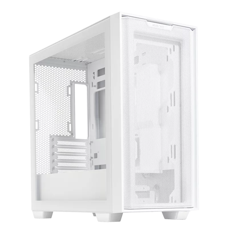 【支援背插底板】ASUS 華碩 A21 Micro-ATX 機箱 - White 白色