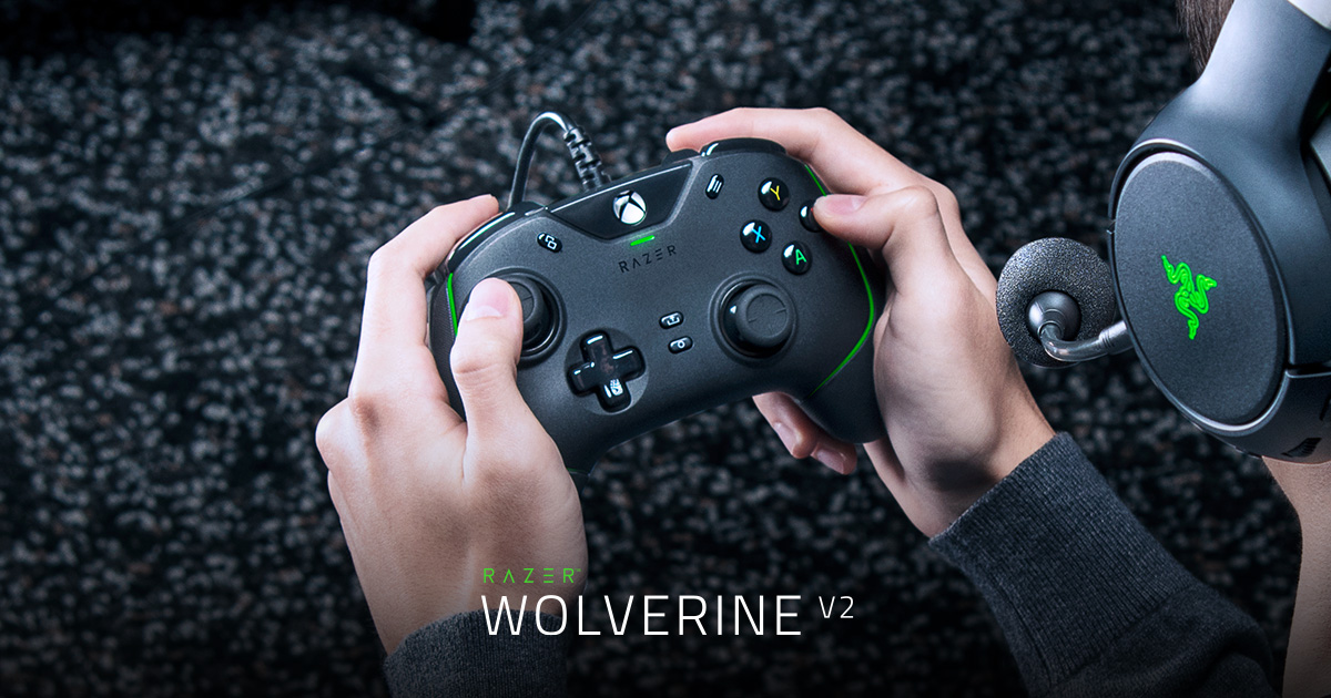 Razer Wolverine V2 - Wired Gaming Controller for Xbox Series X 手制