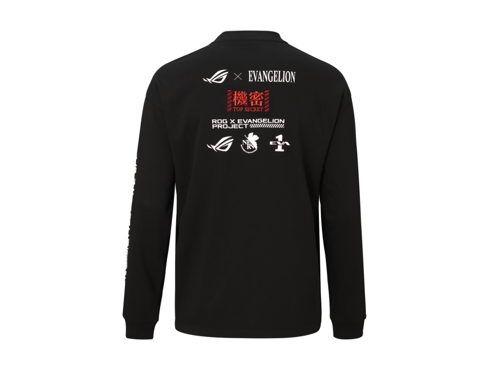 ASUS 華碩 ROG Black Sweater EVA 限定版 CL1003 - 黑色 大碼