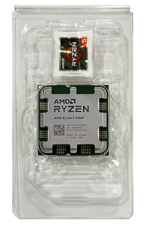 AMD Ryzen 5 7500F 6核心12線程 Tray