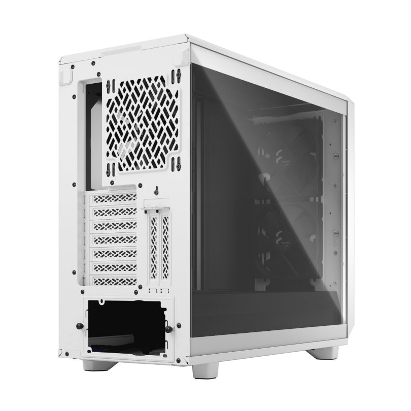 Fractal Design Meshify 2 Clear ATX 機箱 - White 白色